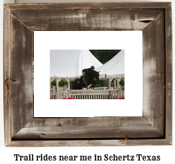 trail rides near me in Schertz, Texas